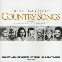 Various Artists : The All Time Greatest Country Songs: From the 60s, 70s, 80s Pr - £11.90 GBP