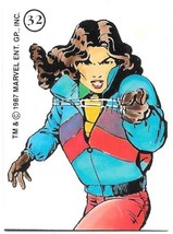 Marvel Universe Series II X-Men Sticker #32 Shadowcat 1987 Comic Images NEAR MT - £3.98 GBP