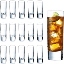 Deecoo Heavy Base Shot Glass Set Bulk, Whisky Shot Glasses 2 Oz, Mini Glass Cups - £22.72 GBP