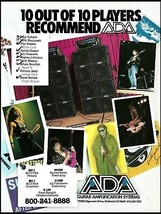 Kirk Hammett Paul Gilbert Vito Bratta 1989 Ada amp ad 8 x 11 advertisement - £3.38 GBP