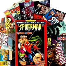 Spider-Man 10 Comic Book Lot Marvel #1 Sensational Deadpool X-Men Saga S... - $29.65