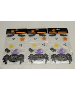 Happy Halloween Fall Window Gel Clings Decoration Sticker (Bat,Ghost,Spi... - $13.73 CAD