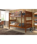 Benjamin Espresso Bunk Bed for Kids - $692.01