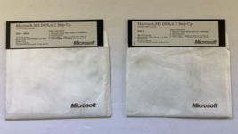 Microsoft MS-DOS 6.2 Step-Up Operating System Upgrade 5.25&quot; Floppy Setup... - £13.77 GBP