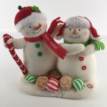 Hallmark Jingle Pals Snowman Candy Land Christmas Decoration Sound Light... - $74.20