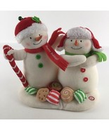 Hallmark Jingle Pals Snowman Candy Land Christmas Decoration Sound Light... - $74.20
