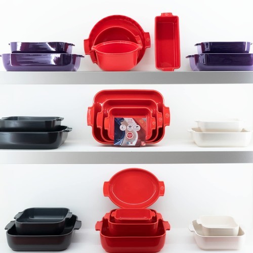 Peugeot Square Baking Dish, 11 x 11 inch, 2.7L, Ceramic, Red Item image 3