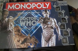 BBC Doctor Who Monopoly Villains Edition Board Game Tardis K-9 tokens - $23.36