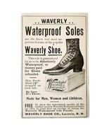 Waverly Waterproof Sole Shoes 1897 Advertisement Victorian Footwear ADBN... - $372.98 MXN