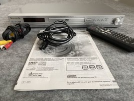 Panasonic DVD CD Player DVD-RP62 Silver Progressive Scan Remote Cords Te... - $46.39