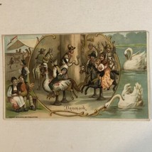 Arbuckle Ariosa Denmark Coffee Victorian Trade Card New York VTC 3 - £5.52 GBP