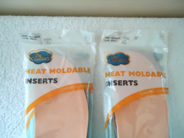 Lot Of 2 &quot; Nip &quot; Size 7/8.5 Dr.Comfort Heat Moldable Inserts &quot;Great Gift Item &quot; - £20.91 GBP