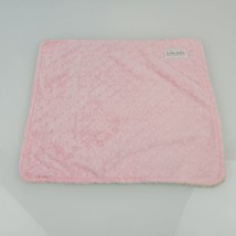 Lulee Babes Pink Green Minky Soft Baby Security Blanket Lovey - £35.03 GBP