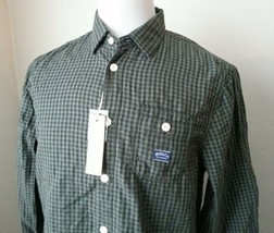 Diesel SHROBYL Men Shirt Size XL (23x30x27)  Military Green Flannel NWT ... - £51.23 GBP