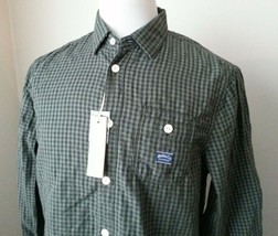 Diesel SHROBYL Men Shirt Size XL (23x30x27)  Military Green Flannel NWT $198 - £52.39 GBP