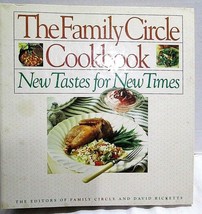 The Family Circle Cookbook New Tastes for New Times Spiral Bound HB Rickett 1992 - £10.30 GBP