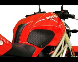 TechSpec 2009-2013 Ducati 696 795 796 1100 Monster Snake Skin Tank Grips - $1,508.90 MXN