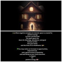  Banish Negativity from your Home/Attract Positivity Blessings Spell ✨ - $49.49