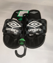 Umbro Black Slides Child&#39;s Size XSmall 12 - £12.89 GBP