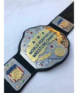 AWA World Heavyweight Wrestling Championship Belt Replica 4mm Zinc Dual ... - $5,333.07 MXN