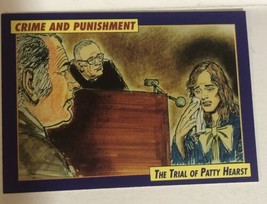 Crime and Punishment Trading Card #61 Trial Of Patty Hearst - $1.97