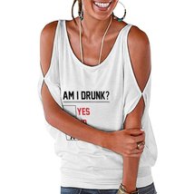 Mondxflaur Funny Sleeveless T Shirts for Women Loose Fit Elegant Top Clothes - £18.37 GBP