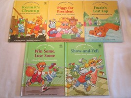 (Lot Of 5) Books Jim Henson&#39;s Muppets Values To Grow On [Y59Vb8a] - £10.03 GBP