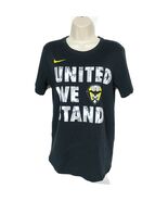 Nike Womens The Nike Tee Dri Fit Size Small United We Stand Black Yellow... - $19.55 CAD