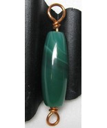 Green Agate Pendant, RKMixables Copper Collection RKM85 - £4.79 GBP