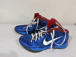 Nike Mens Zoom Hyperdunk 487427-400 Blue Basketball Shoes Sneakers Sz 11 FlyWire - £31.19 GBP