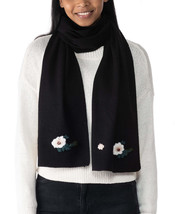 Inc International Concepts Womens Floral Embroidered Scarf – Black – Floral - £14.80 GBP