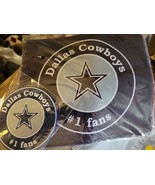 Dallas Cowboys #1 Fans Mouse Pad And Coaster Set - £8.67 GBP