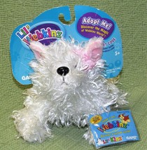 Nwt Ganz Lil Kinz White Terrier Plush Yorkie Dog With Sealed Code And Hang Tag - £7.07 GBP