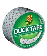 Duck Brand 1.88 in x 10 yd Diamond Plate Printed Duct Tape - $8.95