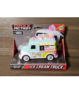 Maxx Action Ice Cream Truck Friction Motor Rubber Tires Lights and Sound... - $12.82