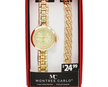 5298 -JB - Montres Carlo Jewlery Gift Box with Metal Watch - $48.88