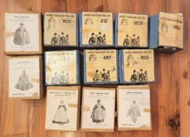 12 Pc Lot Vintage Shackman &amp; Yield House Doll Kit Lots 8= Little Women 5=MISC - £118.41 GBP