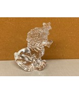 Princess House Tricycle Lion Figurine 24% Lead Crystal  Made in Germany - £7.09 GBP