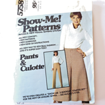 McCall&#39;s Sewing Pattern 5758 Misses Show Me Pants Culotte Sizes 8 10 12 Uncut - £3.69 GBP
