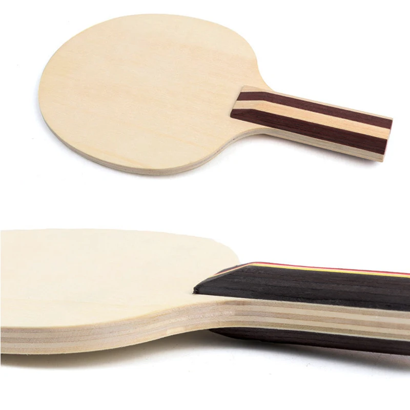 1pc 5 ply table tennis blade awood long handle small cute ping pong paddle blade for thumb200