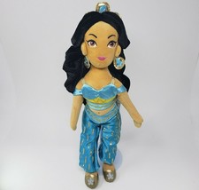 16&quot; Walt Disney Aladdin Princess Jasmine Uk London Stuffed Animal Plush Toy Doll - £36.60 GBP