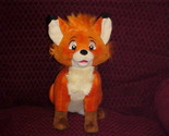 14&quot; Disney Todd Fox Plush Stuffed Toy From The Fox and The Hound Cute - $99.99