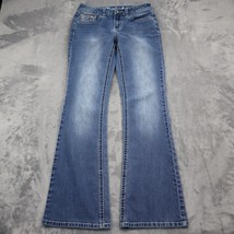 ND Weekend Pants Womens 6 Blue Denim Flat Front Bootcut Mid Rise Pockets... - £18.99 GBP