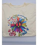 Autism Awareness T Shirt Be Kind Puzzle Pieces Flower Rainbow Peace In a... - €10,74 EUR