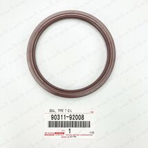GENUINE TOYOTA HIGHLANDER TACOMA SIENNA RX  IS ENGINE REAR OIL SEAL 9031... - $48.05 CAD