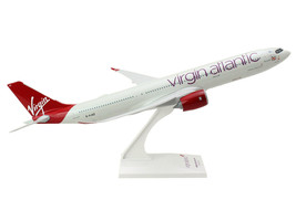 Airbus A330-900 Commercial Aircraft Virgin Atlantic G-VJAZ Gray w Red Tail Snap- - £56.41 GBP