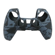 For PS5 Controller Silicone Grip Black Camo Cover Accessories - £6.42 GBP