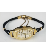 vintage Timex Electric watch 8j 10k GOLD rgp 1/20 10K gf band WEST GERMANY - $39.99