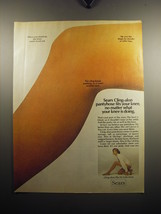 1973 Sears Cling-alon Pantyhose Ad - Sears Cling-alon pantyhose fits your knee - £14.60 GBP