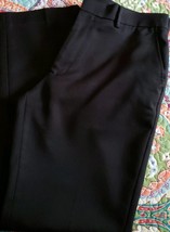 george &amp; martha Brand ~ Men&#39;s Size 36 x 32 ~ Black in Color Dress Pants - £20.85 GBP